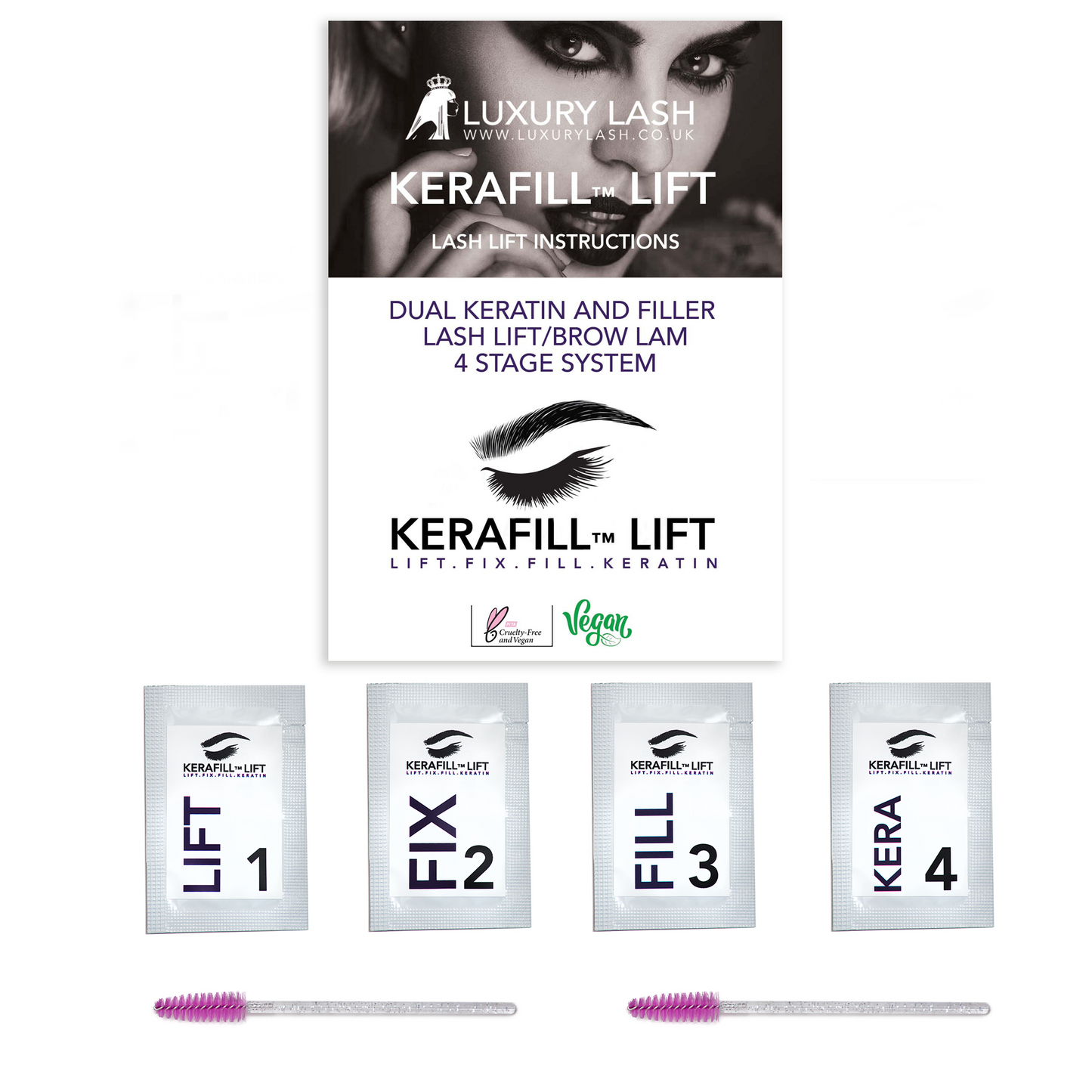 KERAFILL LIFT - FIX STEP 2 - 10 x SACHETS