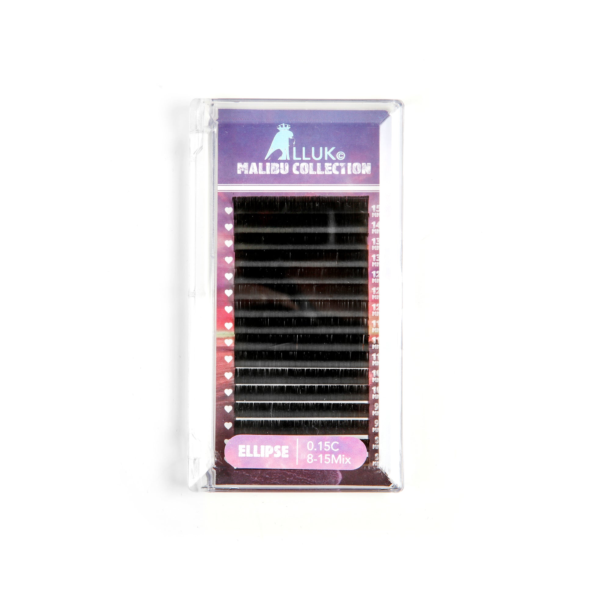 Malibu Collection Ellipse Flat Classics Split Tips 0.15 - Mix  image 0