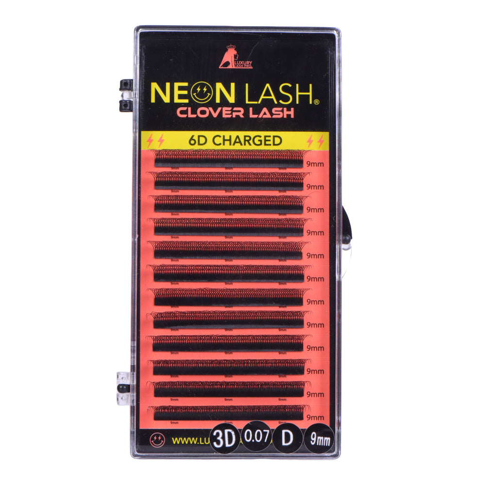 NEON LASH CLOVER LASH TRAY 0.07 D Curl