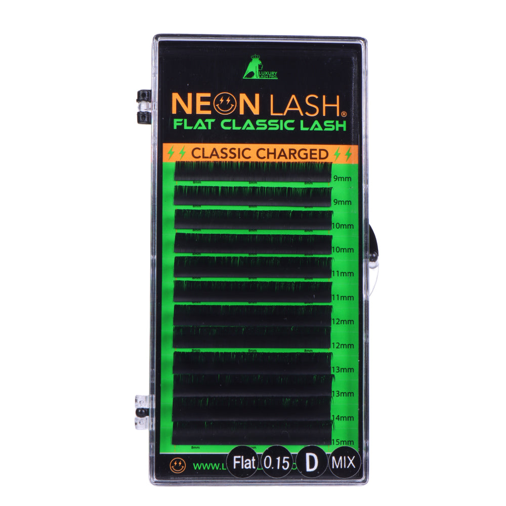Neon Lash Flat Classic Lash 0.15 D Curl